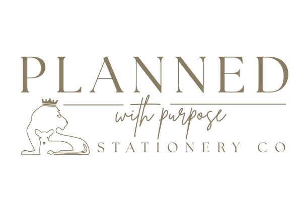 Planned with Purpose Stationery Co